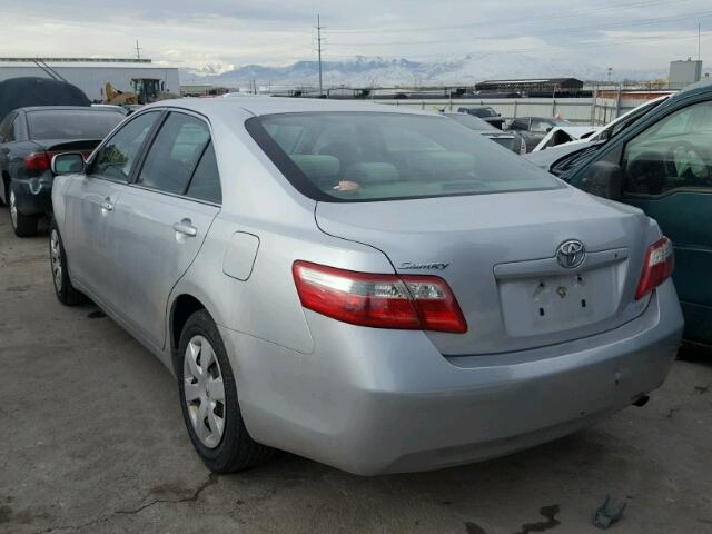 4T1BE46K77U018004 - 2007 TOYOTA CAMRY NEW SILVER photo 3