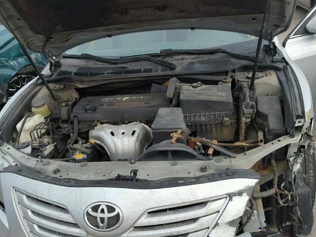 4T1BE46K77U018004 - 2007 TOYOTA CAMRY NEW SILVER photo 7