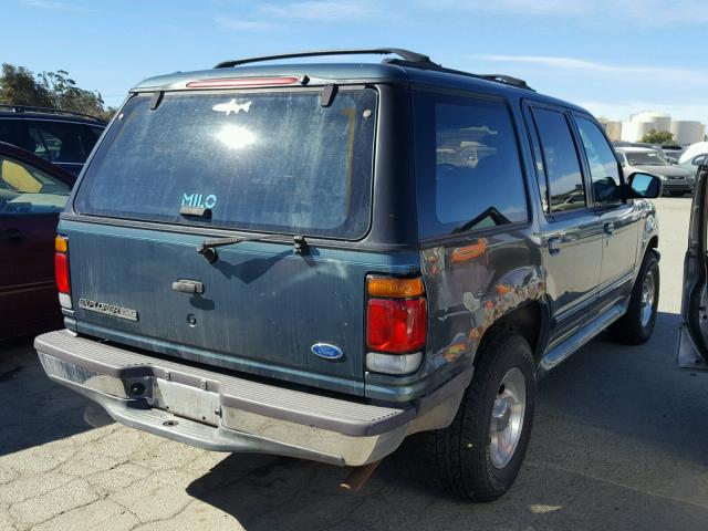 1FMDU34XXTZB22293 - 1996 FORD EXPLORER GREEN photo 4