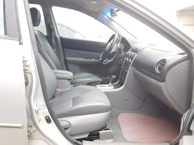 1YVHP80D765M49892 - 2006 MAZDA 6 S SILVER photo 5