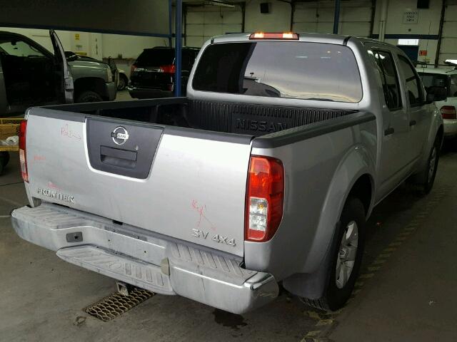 1N6AD0EV0CC472471 - 2012 NISSAN FRONTIER S GRAY photo 4