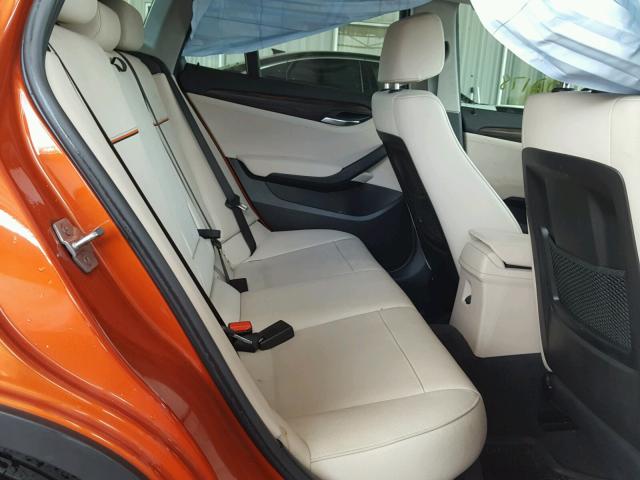 WBAVM1C55FV318471 - 2015 BMW X1 SDRIVE2 ORANGE photo 6