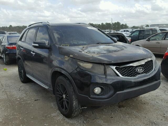 5XYKT3A60CG209841 - 2012 KIA SORENTO BA BLACK photo 1