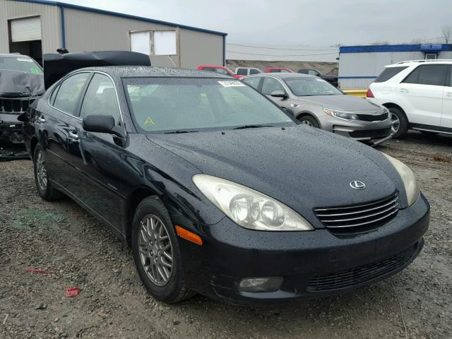 JTHBA30G545030820 - 2004 LEXUS ES 330 BLACK photo 1