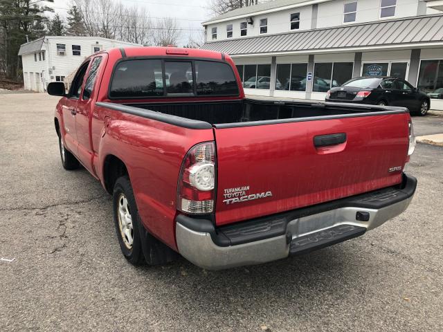 5TETX4CNXAZ715232 - 2010 TOYOTA TACOMA ACC BURGUNDY photo 3