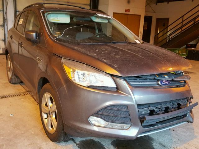 1FMCU0GX9DUD79966 - 2013 FORD ESCAPE SE GRAY photo 1