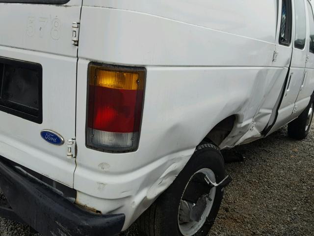 1FTJE34M4NHB62453 - 1992 FORD ECONOLINE WHITE photo 9