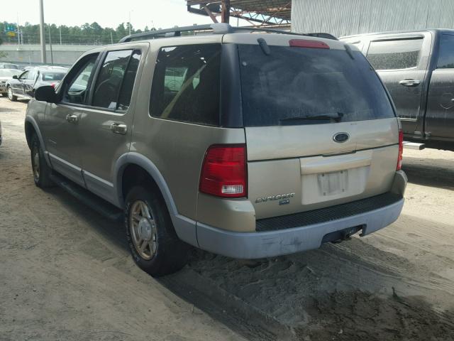 1FMZU63E02ZB85098 - 2002 FORD EXPLORER X GOLD photo 3