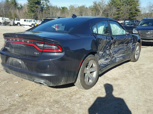 2C3CDXHG4JH156247 - 2018 DODGE CHARGER SX BLACK photo 4