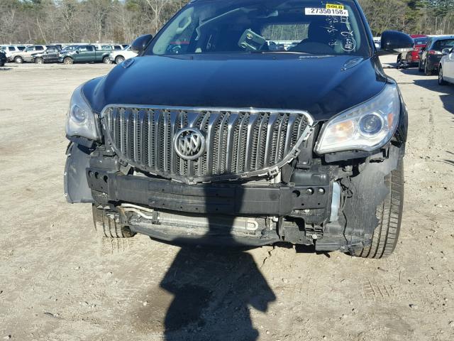 5GAKRBKD1GJ224264 - 2016 BUICK ENCLAVE BLACK photo 9