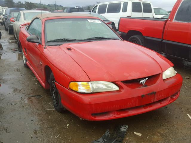 1FAFP4446WF189856 - 1998 FORD MUSTANG RED photo 1