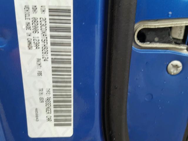 2C3CDXAT5FH928124 - 2015 DODGE CHARGER PO BLUE photo 10