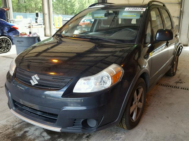 JS2YB413675107781 - 2007 SUZUKI SX4 BLACK photo 2