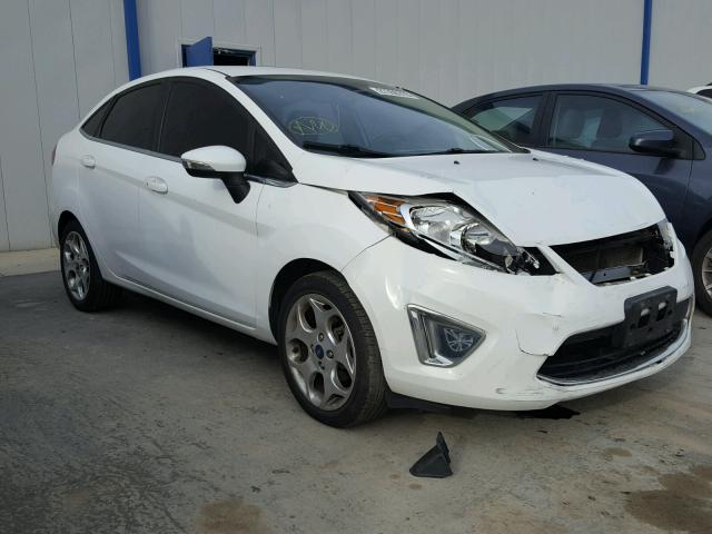 3FADP4CJXBM228876 - 2011 FORD FIESTA SEL WHITE photo 1