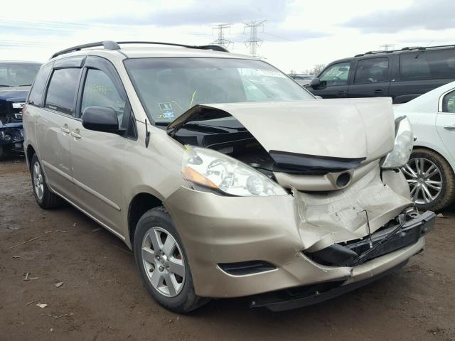 5TDZK23C59S254543 - 2009 TOYOTA SIENNA CE TAN photo 1