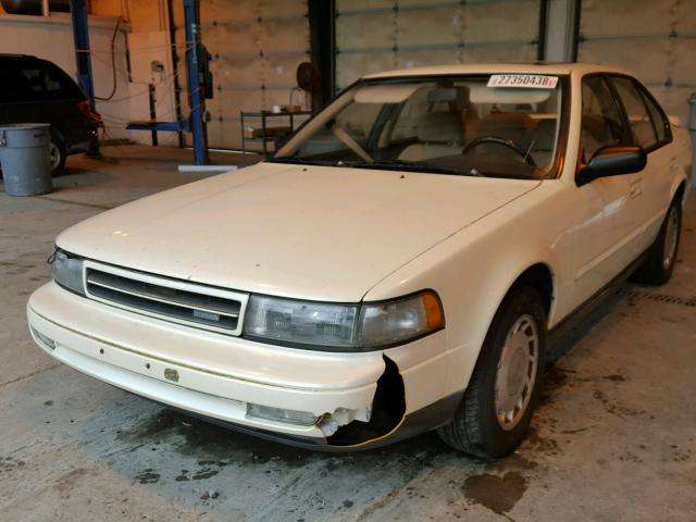 JN1HJ01P2MT525841 - 1991 NISSAN MAXIMA CREAM photo 2