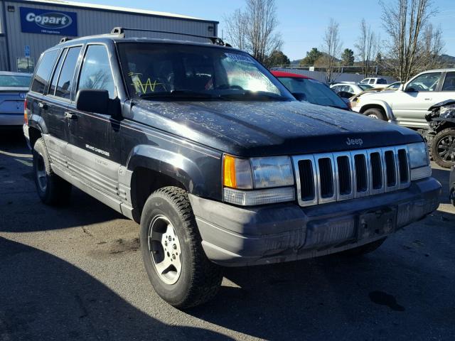 1J4FX58S9VC589512 - 1997 JEEP GRAND CHER BLACK photo 1