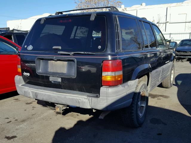 1J4FX58S9VC589512 - 1997 JEEP GRAND CHER BLACK photo 4