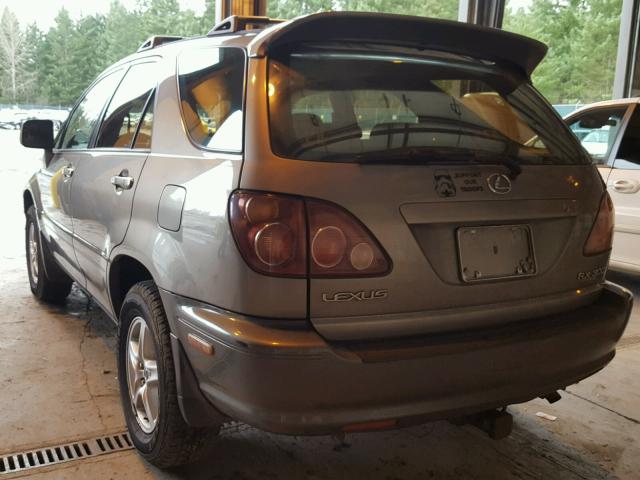 JT6HF10U6Y0127462 - 2000 LEXUS RX 300 GOLD photo 3