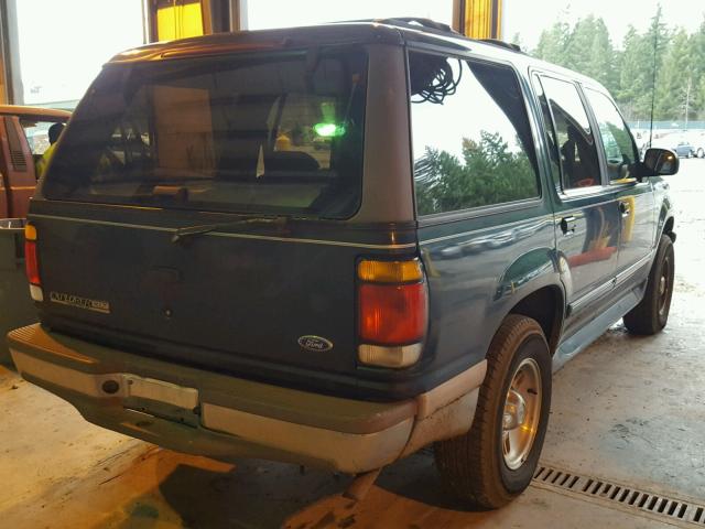 1FMDU34X9TUA12641 - 1996 FORD EXPLORER GREEN photo 4