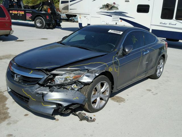 1HGCS2B87BA006060 - 2011 HONDA ACCORD EXL GRAY photo 2