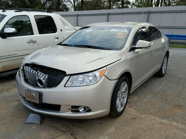 1G4GC5EC0BF140549 - 2011 BUICK LACROSSE C TAN photo 2