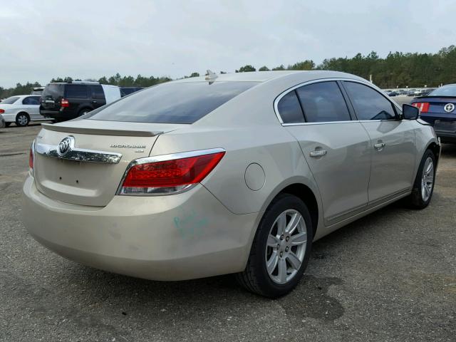 1G4GC5EC0BF140549 - 2011 BUICK LACROSSE C TAN photo 4