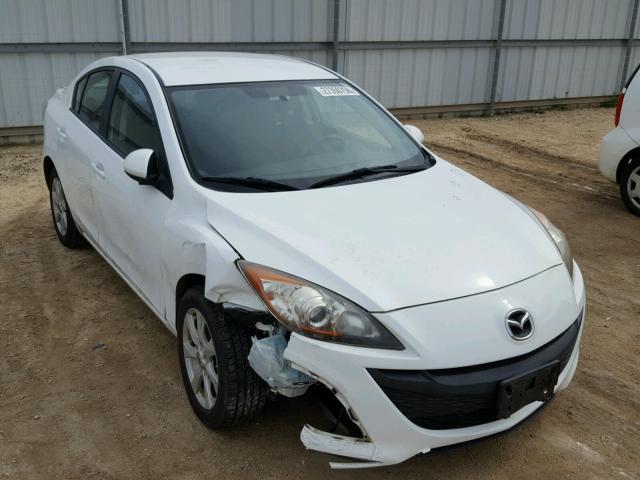 JM1BL1SF4A1259920 - 2010 MAZDA 3 I WHITE photo 1