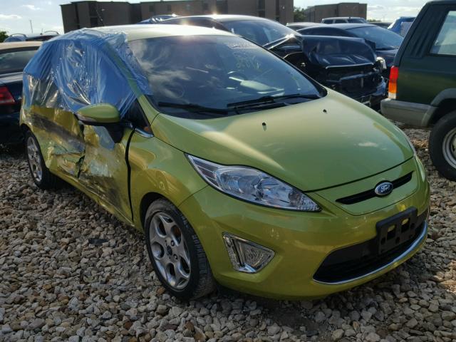 3FADP4FJ8DM167476 - 2013 FORD FIESTA TIT GREEN photo 1