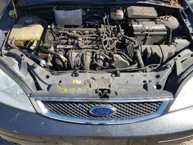 1FAFP34N67W232077 - 2007 FORD FOCUS ZX4 GRAY photo 7