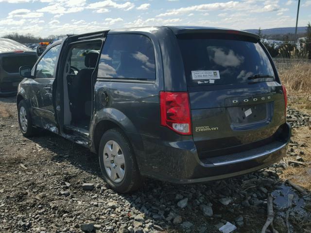 2D4RN4DG8BR699526 - 2011 DODGE GRAND CARA GRAY photo 3