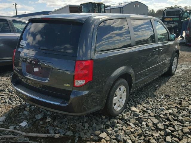 2D4RN4DG8BR699526 - 2011 DODGE GRAND CARA GRAY photo 4