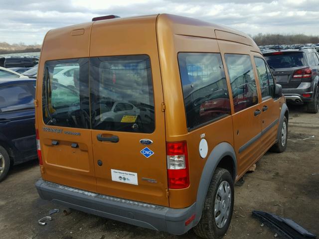 NM0KS9CN9CT081403 - 2012 FORD TRANSIT CO TAN photo 4