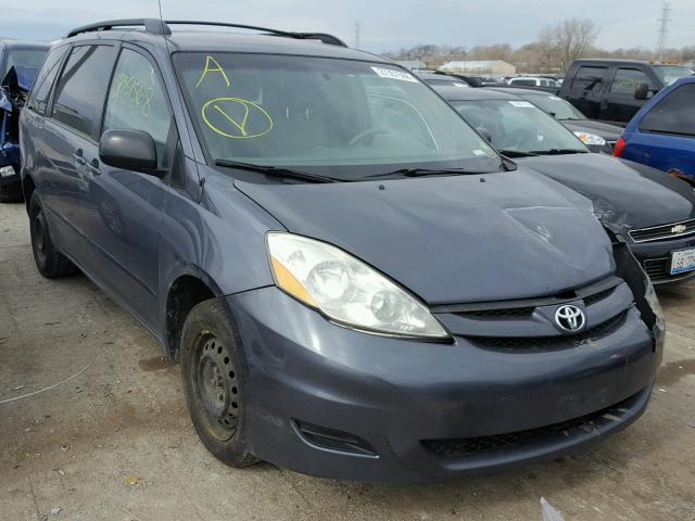 5TDZA23C56S554940 - 2006 TOYOTA SIENNA CE GRAY photo 1