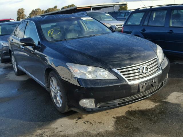 JTHBK1EG8B2435577 - 2011 LEXUS ES 350 BLACK photo 1