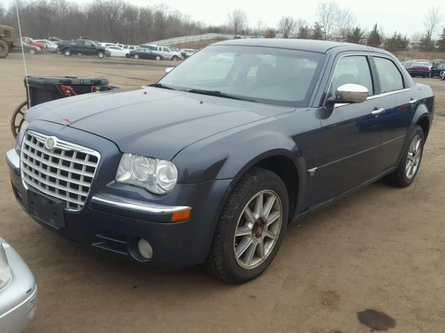 2C3KK63HX7H651802 - 2007 CHRYSLER 300C BLUE photo 2