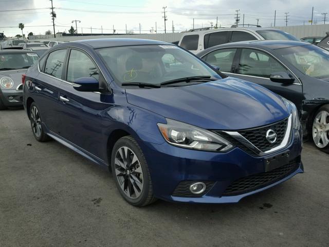 3N1AB7APXGY292388 - 2016 NISSAN SENTRA S BLUE photo 1