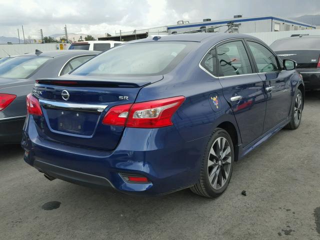 3N1AB7APXGY292388 - 2016 NISSAN SENTRA S BLUE photo 4