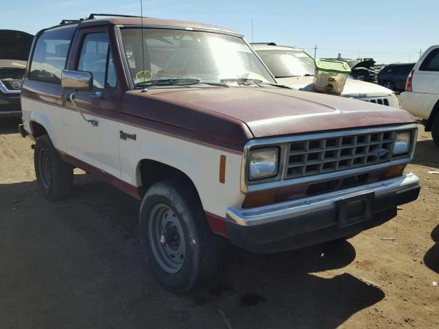 1FMCU14T5JUB55192 - 1988 FORD BRONCO II RED photo 1