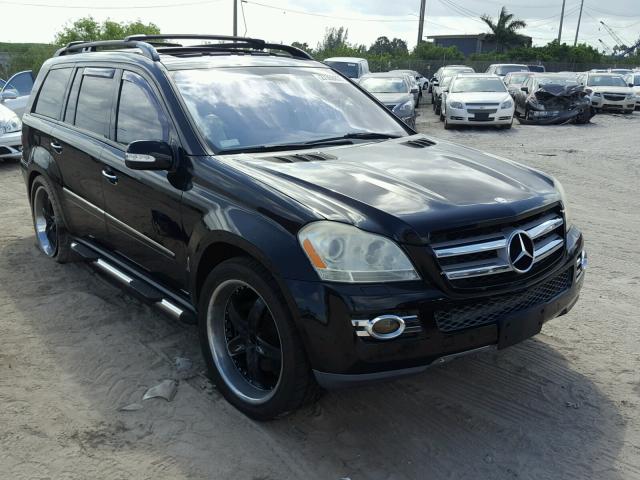 4JGBF71E67A145988 - 2007 MERCEDES-BENZ GL 450 4MA BLACK photo 1