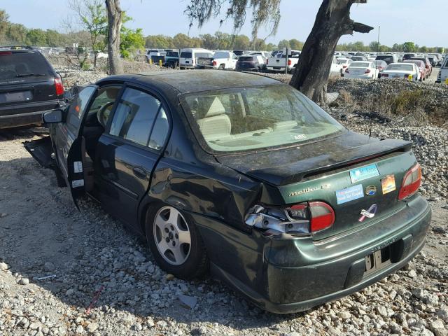 1G1NE52J33M598679 - 2003 CHEVROLET MALIBU LS მწვანე ფოტო 3