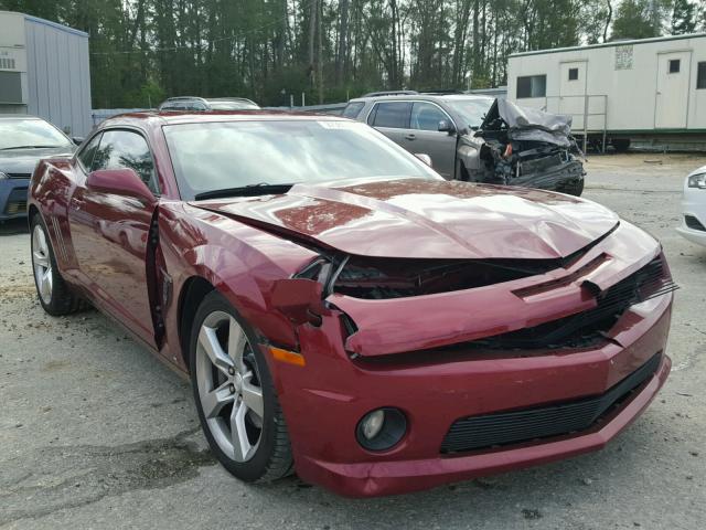 2G1FK1EJ4A9118936 - 2010 CHEVROLET CAMARO SS RED photo 1