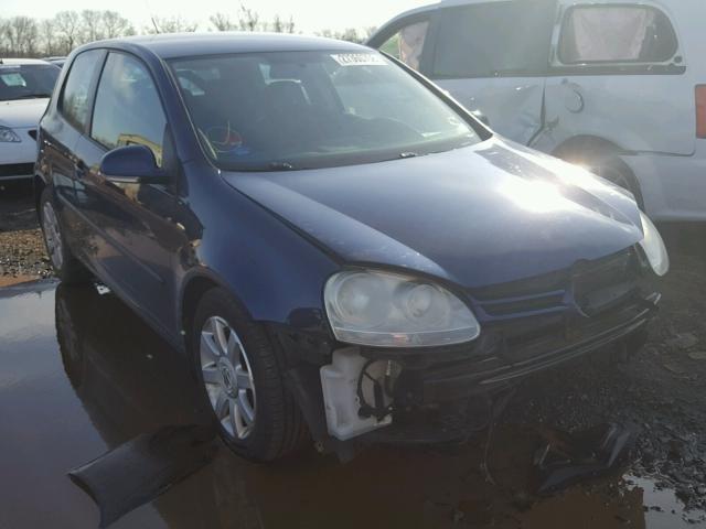 WVWBS71K27W080615 - 2007 VOLKSWAGEN RABBIT BLUE photo 1