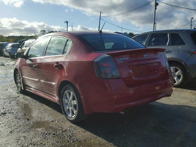 3N1AB61E79L680770 - 2009 NISSAN SENTRA 2.0 RED photo 3