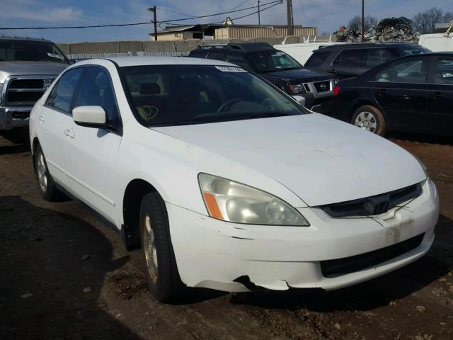 1HGCM56374A041338 - 2004 HONDA ACCORD LX WHITE photo 1