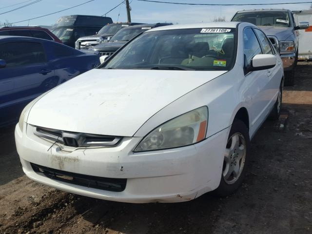 1HGCM56374A041338 - 2004 HONDA ACCORD LX WHITE photo 2