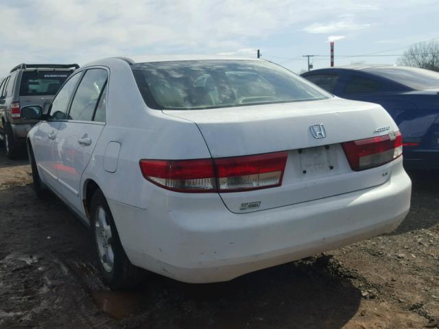 1HGCM56374A041338 - 2004 HONDA ACCORD LX WHITE photo 3