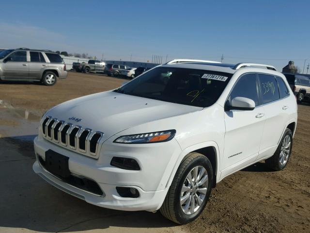 1C4PJMJS6HW591429 - 2017 JEEP CHEROKEE WHITE photo 2