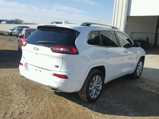 1C4PJMJS6HW591429 - 2017 JEEP CHEROKEE WHITE photo 4