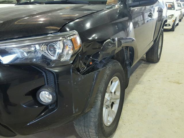 JTEZU5JR4F5091464 - 2015 TOYOTA 4RUNNER SR BLACK photo 9